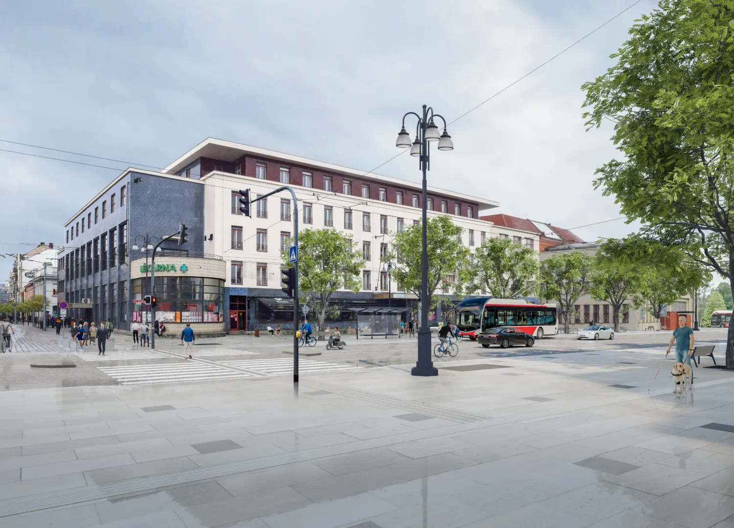Strašením zácpami chce pardubická ODS konzervovat dálnici skrze náměstí